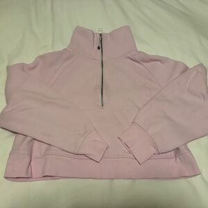 Lululemon scuba oversized half zip sweater